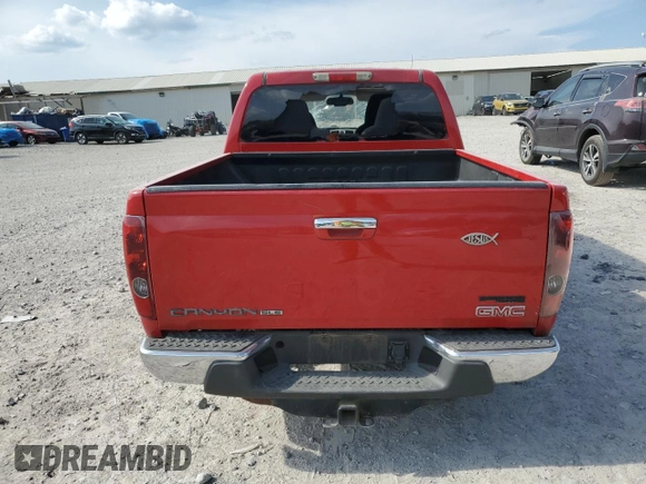 2011 GMC Canyon SLE1 with VIN 1GTD5MF93B8106267, listed as a Copart auction lot 48497255 with 125,385 mi miles and Salvage Title. Bid and sale history available at carsss.com. Image 6.