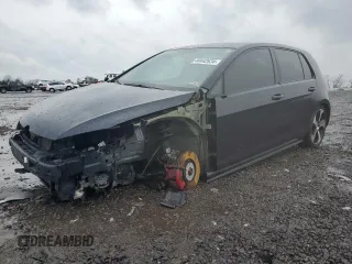 2017 Volkswagen Golf GTI S with VIN 3VW4T7AU3HM010613, listed as a Copart auction lot 44442634 with 79,532 mi miles and Salvage Title. Bid and sale history available at carsss.com. Image 1.