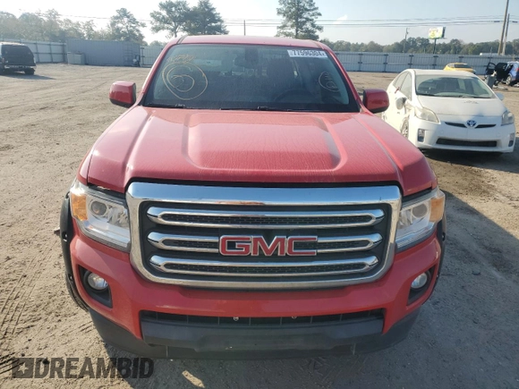 2018 GMC Canyon 4WD All Terrain w/Cloth with VIN 1GTG6CEN9J1159386, listed as a Copart auction lot 77596304 with 136,363 mi miles and Salvage Title. Bid and sale history available at carsss.com. Image 5.