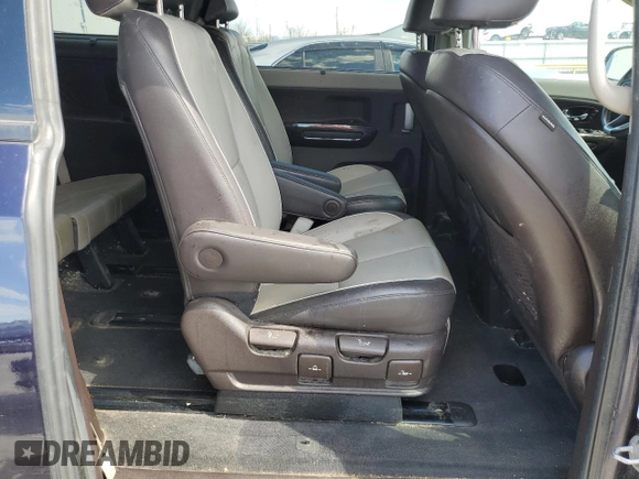 2018 Kia Sedona SX-L with VIN KNDME5C12J6379862, listed as a Copart auction lot 50161965 with 95,799 mi miles and Salvage Title. Bid and sale history available at carsss.com. Image 11.
