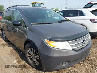 2013 Honda Odyssey EX-L с VIN 5FNRL5H62DB027020, выставлен на аукционе IAAI как лот 42497832 с пробегом 254 361 миль миль и . История ставок и продаж доступна на DreamBid. Изображение 1.