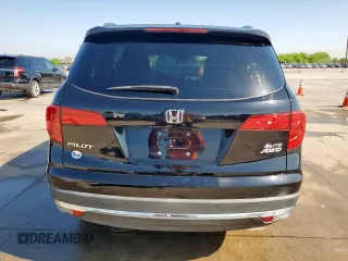 2017 Honda Pilot Elite with VIN 5FNYF6H04HB023609, listed as a Copart auction lot 52235425 with 107,997 mi miles and Salvage Title. Bid and sale history available at DreamBid. Image 6.