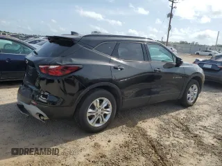 2021 Chevrolet Blazer LT with VIN 3GNKBCRS4MS541390, listed as a Copart auction lot 56626615 with 59,235 mi miles and Non repairable. Bid and sale history available at DreamBid. Image 3.