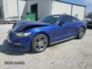 2016 Ford Mustang EcoBoost with VIN 1FA6P8TH3G5202422, listed as a Copart auction lot 48981835 with 99,065 mi miles and Salvage Title. Bid and sale history available at carsss.com. Image 1.