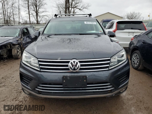 2015 Volkswagen Touareg Sport with VIN WVGEF9BP0FD003335, listed as a Copart auction lot 85151024 with 159,336 mi miles and Clean title. Bid and sale history available at DreamBid. Image 5.