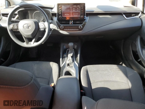 2021 Toyota Corolla LE with VIN 5YFEPMAE0MP150947, listed as a Copart auction lot 52053385 with 76,713 mi miles and Salvage Title. Bid and sale history available at DreamBid. Image 8.
