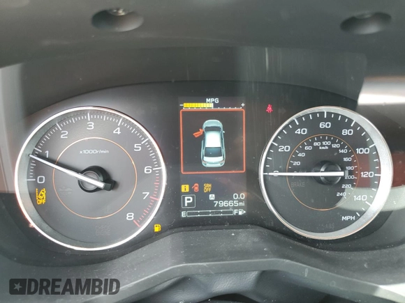2019 Subaru Crosstrek Limited with VIN JF2GTANC6K8271634, listed as a Copart auction lot 53560355 with 79,665 mi miles and Non Repairable. Bid and sale history available at carsss.com. Image 9.