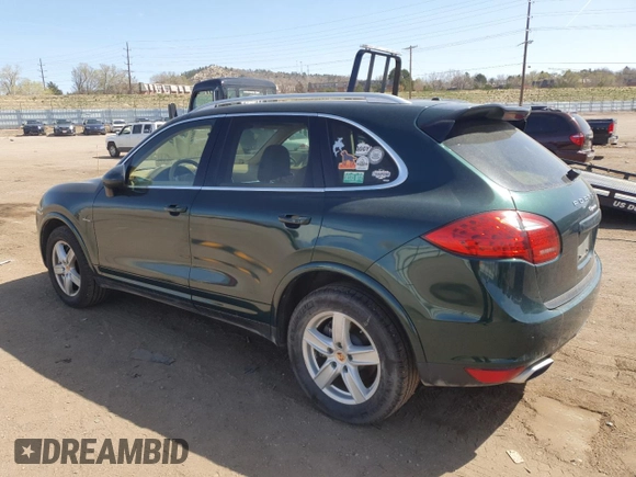 2014 Porsche Cayenne Diesel with VIN WP1AF2A21ELA33463, listed as a Copart auction lot 52605355 with 192,342 mi miles and Clean title. Bid and sale history available at DreamBid. Image 2.