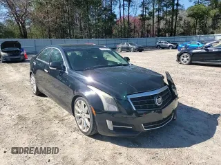 2013 Cadillac ATS Premium with VIN 1G6AE5S32D0134592, listed as a Copart auction lot 49045355 with 187,734 mi miles and Salvage Title. Bid and sale history available at carsss.com. Image 10.