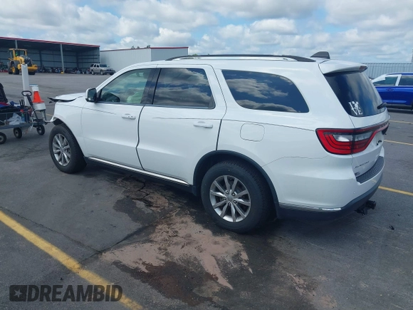 2018 Dodge Durango SXT with VIN 1C4RDHAG7JC371646, listed as a IAAI auction lot 42530885 with 117,742 mi miles and . Bid and sale history available at DreamBid. Image 3.