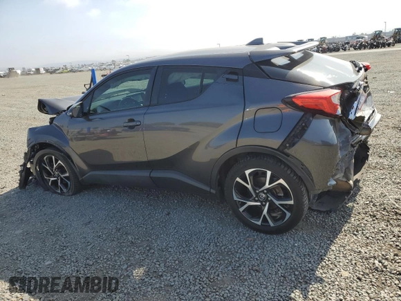 2018 Toyota C-HR XLE with VIN NMTKHMBX9JR011420, listed as a Copart auction lot 60361915 with 138,187 mi miles and Salvage title. Bid and sale history available at DreamBid. Image 2.