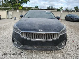 2018 Kia Cadenza Premium with VIN KNALB4J11J5123846, listed as a Copart auction lot 74694454 with 92,063 mi miles and Salvage Title. Bid and sale history available at carsss.com. Image 5.