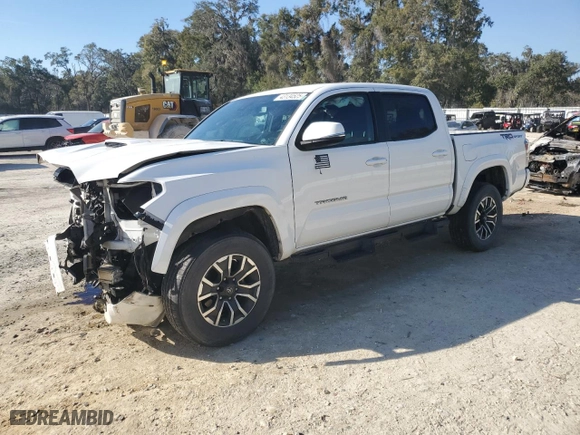 2021 Toyota Tacoma 2WD SR5 with VIN 3TYAZ5CN7MT002995, listed as a Copart auction lot 43134525 with 70,724 mi miles and Non Repairable. Bid and sale history available at carsss.com. Image 1.