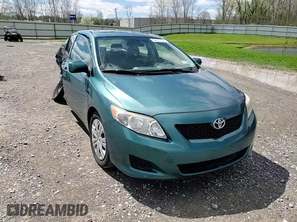 2010 Toyota Corolla with VIN 2T1BU4EE7AC350676, listed as a Copart auction lot 54970525 with 91,027 mi miles and Salvage title. Bid and sale history available at DreamBid. Image 13.