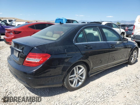 2012 Mercedes-Benz C 250 Sport with VIN WDDGF4HB3CA669569, listed as a Copart auction lot 60805995 with 121,681 mi miles and Salvage title. Bid and sale history available at DreamBid. Image 3.