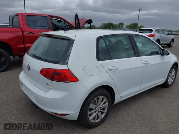 2015 Volkswagen Golf TSI S с VIN 3VW217AU2FM032970, выставлен на аукционе IAAI как лот 42288686 с пробегом 83 357 миль миль и . История ставок и продаж доступна на DreamBid. Изображение 4.