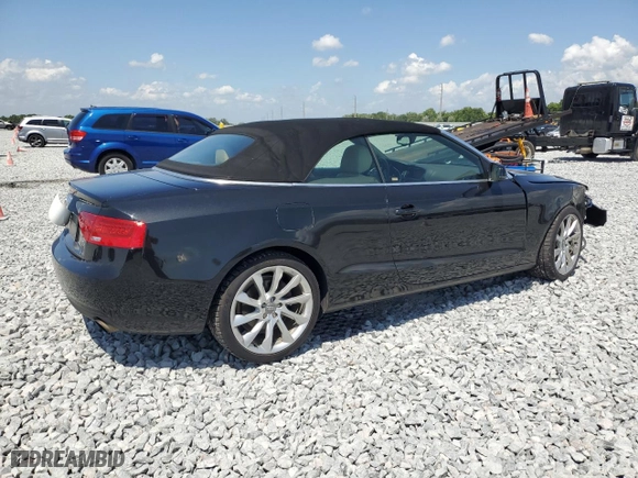 2013 Audi A5 Premium Plus with VIN WAULFAFH3DN006587, listed as a Copart auction lot 51935635 with 116,824 mi miles and Salvage Title. Bid and sale history available at carsss.com. Image 3.