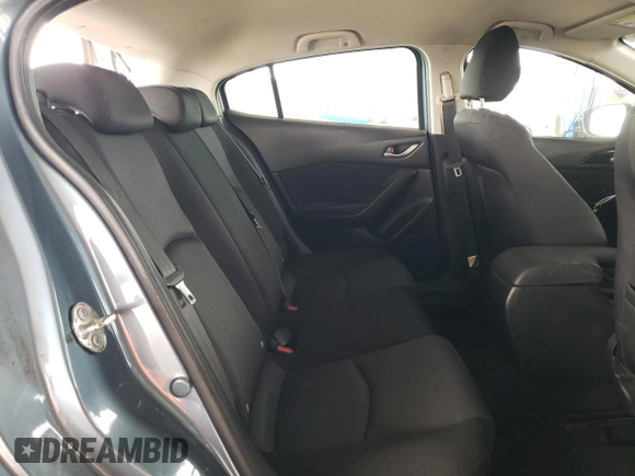 2016 Mazda 3 i Sport with VIN 3MZBM1J70GM323581, listed as a Copart auction lot 49866765 with 147,653 mi miles and Salvage Title. Bid and sale history available at DreamBid. Image 10.