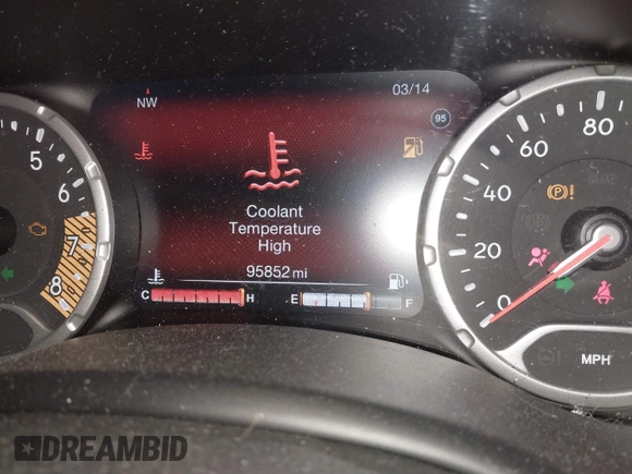 2019 Jeep Renegade Trailhawk z VIN ZACNJBC11KPJ92963, wystawiony jako IAAI lot #41811338 z przebiegiem 95 852 mil mil oraz . Historia ofert i sprzedaży dostępna na DreamBid. Obrazek 15.