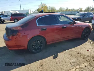 2006 Infiniti G35 with VIN JNKCV51F76M605163, listed as a Copart auction lot 75861024 with 183,050 mi miles and Salvage Title. Bid and sale history available at DreamBid. Image 3.