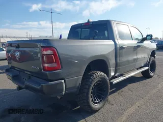 2019 Ram 1500 Big Horn/Lone Star with VIN 1C6RRFFG8KN710927, listed as a IAAI auction lot 41850421 with 66,007 mi miles. Bid and sale history available at carsss.com. Image 4.