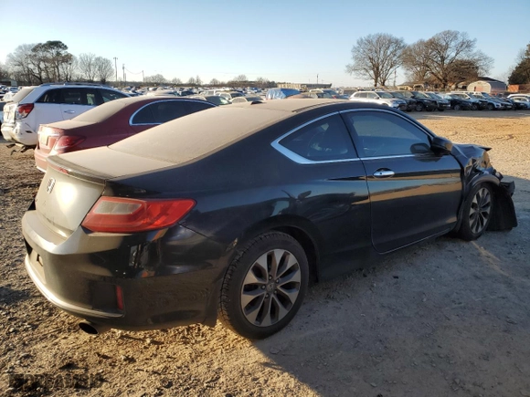 2013 Honda Accord Cpe EX-L with VIN 1HGCT1B85DA013227, listed as a Copart auction lot 42217315 with 124,755 mi miles and Salvage Title. Bid and sale history available at carsss.com. Image 3.