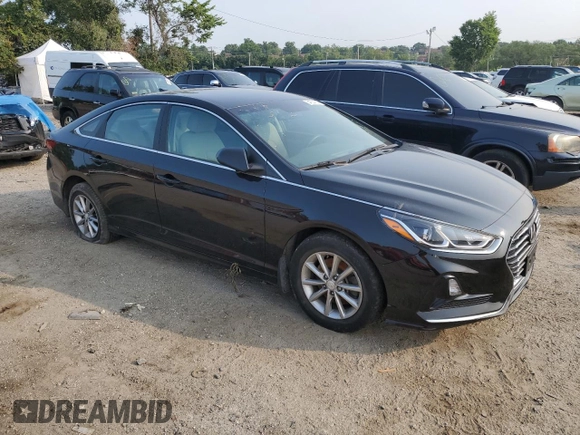 2019 Hyundai Sonata SE with VIN 5NPE24AF8KH806510, listed as a Copart auction lot 64834784 with 30,314 mi miles and Salvage Title. Bid and sale history available at DreamBid. Image 4.