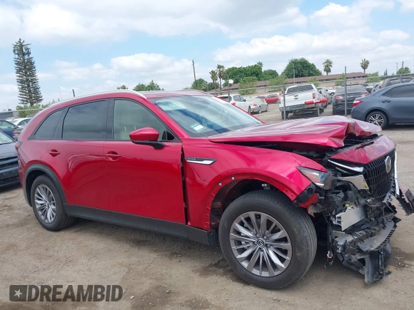 2025 Mazda CX-90 Preferred z VIN JM3KKBHD9S1208744, wystawiony jako IAAI lot #42019049 z przebiegiem 4 663 mil mil oraz . Historia ofert i sprzedaży dostępna na DreamBid. Obrazek 14.