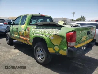 2016 Toyota Tacoma SR with VIN 5TFRX5GN2GX067265, listed as a Copart auction lot 61597345 with 156,709 mi miles and Salvage title. Bid and sale history available at DreamBid. Image 2.