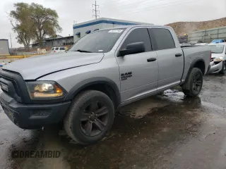 2021 Ram 1500 SLT z VIN 1C6RR7LG1MS502001, wystawiony jako Copart lot #79227794 z przebiegiem 112 486 mil mil oraz Szkoda całkowita • Salvage title. Historia ofert i sprzedaży dostępna na DreamBid. Obrazek 1.