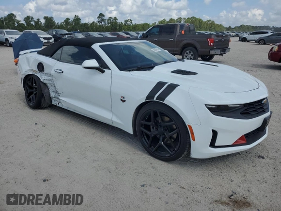 2019 Chevrolet Camaro 1LT with VIN 1G1FB3DS5K0151249, listed as a Copart auction lot 66848014 with 45,796 mi miles and Salvage Title. Bid and sale history available at carsss.com. Image 4.
