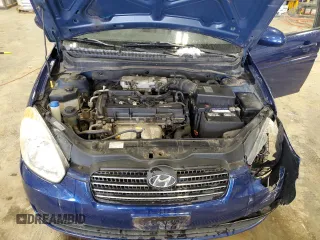 2008 Hyundai Accent GLS with VIN KMHCN46C78U279499, listed as a Copart auction lot 48026805 with 152,986 mi miles and Salvage Title. Bid and sale history available at carsss.com. Image 11.