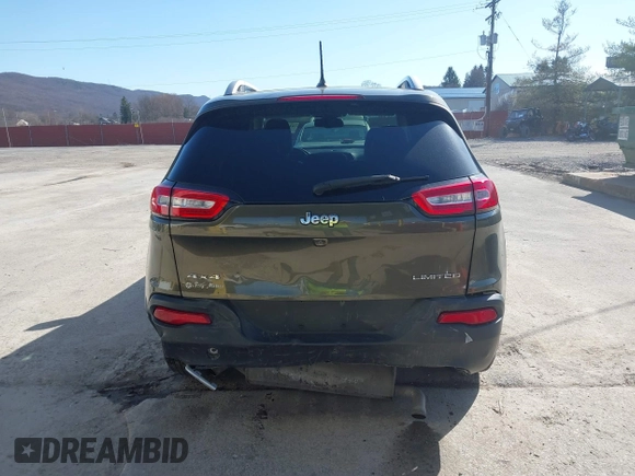 2015 Jeep Cherokee Limited with VIN 1C4PJMDS0FW685749, listed as a IAAI auction lot 41834880 with 161,614 mi miles. Bid and sale history available at carsss.com. Image 17.