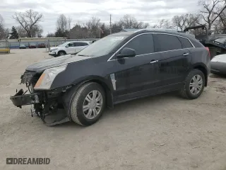 2012 Cadillac SRX Luxury Collection with VIN 3GYFNDE34CS509702, listed as a Copart auction lot 44446455 with 153,362 mi miles and Salvage Title. Bid and sale history available at carsss.com. Image 1.