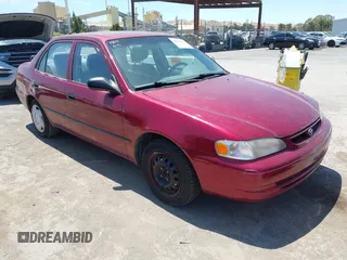 2000 Toyota Corolla VE with VIN 1NXBR12EXYZ379988, listed as a IAAI auction lot 42830983 with 198,549 mi miles and . Bid and sale history available at DreamBid. Image 1.