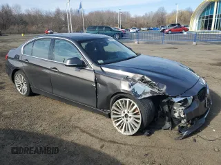 2015 BMW 3 Series 328i xDrive with VIN WBA3B3C51FF547944, listed as a Copart auction lot 50456555 with 102,745 mi miles and Salvage title. Bid and sale history available at DreamBid. Image 4.