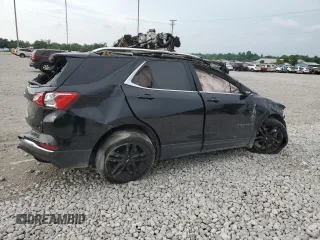2020 Chevrolet Equinox LT with VIN 2GNAXLEX7L6178580, listed as a Copart auction lot 61428274 with 0 mi miles and Salvage Title. Bid and sale history available at carsss.com. Image 3.