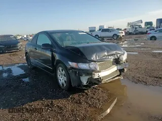 2010 Honda Civic Cpe LX with VIN 2HGFG1B6XAH520072, listed as a Copart auction lot 50145875 with 103,026 mi miles and Salvage Title. Bid and sale history available at carsss.com. Image 10.