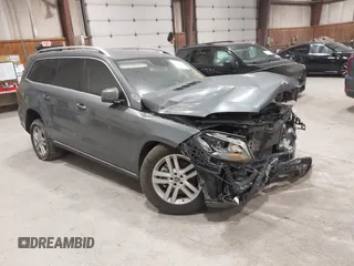 2019 Mercedes-Benz GLS 450 with VIN 4JGDF6EE4KB228206, listed as a IAAI auction lot 42285126 with 86,083 mi miles and . Bid and sale history available at DreamBid. Image 1.