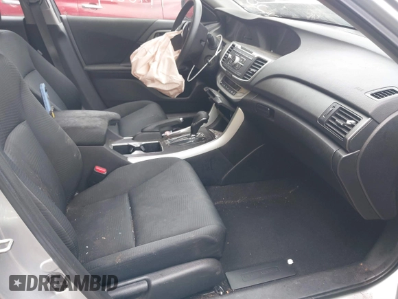 2014 Honda Accord Sedan LX with VIN 1HGCR2F38EA205777, listed as a IAAI auction lot 40337082 with 96,347 mi miles. Bid and sale history available at carsss.com. Image 5.