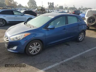 2015 Hyundai Elantra GT with VIN KMHD35LH9FU249840, listed as a Copart auction lot 86468454 with 91,345 mi miles and Salvage Title. Bid and sale history available at carsss.com. Image 1.