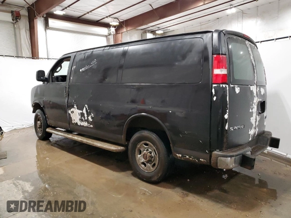 2024 GMC Savana Cargo Van with VIN 1GTW7AFP0R1164209, listed as a Copart auction lot 46700295 with 0 mi miles and Clean Title. Bid and sale history available at carsss.com. Image 2.