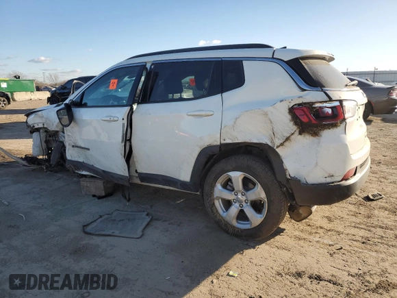 2019 Jeep Compass Latitude with VIN 3C4NJCBB4KT855244, listed as a Copart auction lot 83453204 with Not provided miles and Salvage title. Bid and sale history available at DreamBid. Image 2.