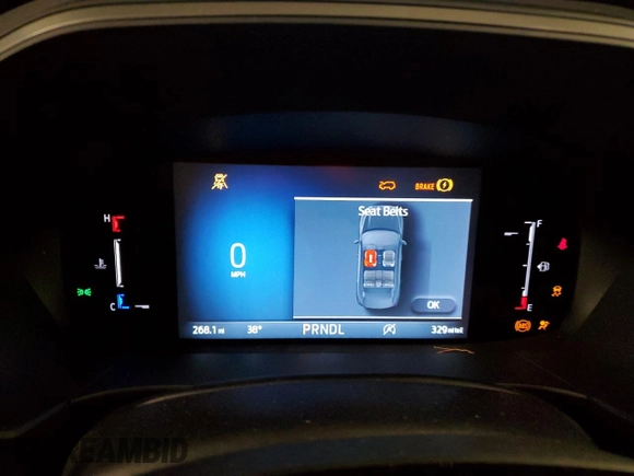 2025 Ford Escape Active with VIN 1FMCU0GN8SUA70677, listed as a Copart auction lot 47872125 with 268 mi miles and Salvage Title. Bid and sale history available at carsss.com. Image 9.