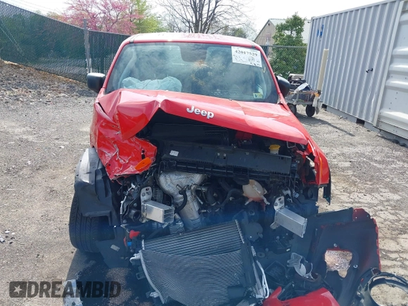 2020 Jeep Renegade Jeepster with VIN ZACNJBAB7LPL75071, listed as a IAAI auction lot 42017529 with 42,477 mi miles and . Bid and sale history available at carsss.com. Image 6.
