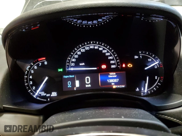 2017 Cadillac ATS Luxury AWD z VIN 1G6AH5SX3H0116652, wystawiony jako Copart lot #45681865 z przebiegiem 138 067 mil mil oraz Szkoda całkowita • Salvage title. Historia ofert i sprzedaży dostępna na DreamBid. Obrazek 9.