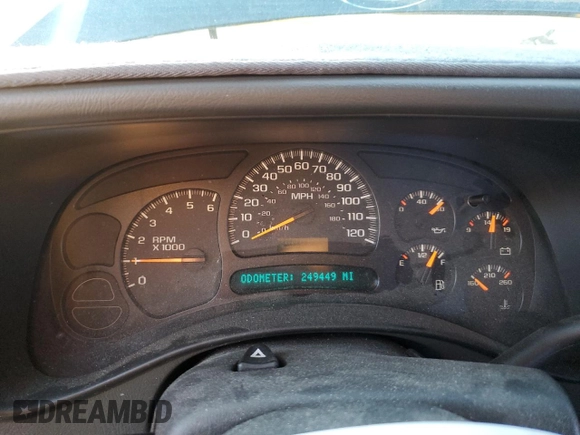 2003 Chevrolet Silverado 1500 LS with VIN 1GCEC19TX3Z273432, listed as a Copart auction lot 88515605 with 249,449 mi miles and Clean Title. Bid and sale history available at DreamBid. Image 9.