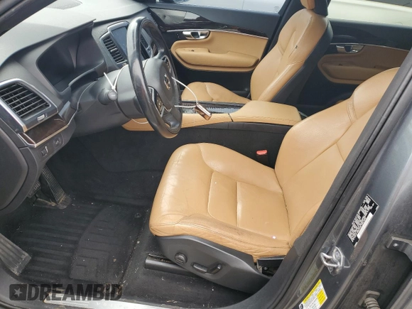 2019 Volvo XC90 Momentum with VIN YV4A22PK7K1416817, listed as a Copart auction lot 46162055 with 196,781 mi miles and Salvage Title. Bid and sale history available at carsss.com. Image 7.