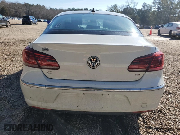 2016 Volkswagen CC Sport with VIN WVWBP7AN0GE512975, listed as a Copart auction lot 45030345 with 106,005 mi miles and Salvage Title. Bid and sale history available at carsss.com. Image 6.