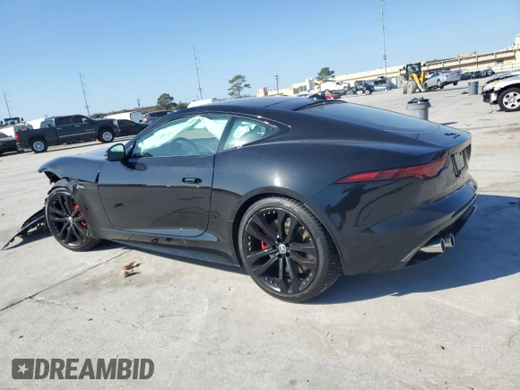 2024 Jaguar F-Type R-Dynamic with VIN SAJDF1EE9RCK86521, listed as a Copart auction lot 87275094 with 12,537 mi miles and Salvage Title. Bid and sale history available at DreamBid. Image 2.